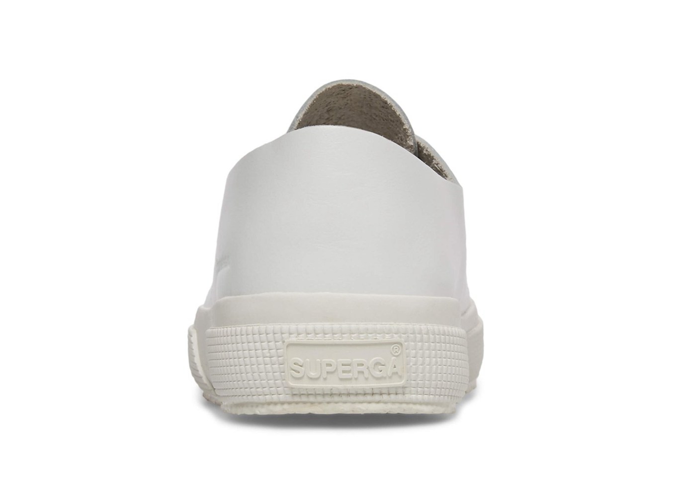 Tenis Feminino Branco - Superga 2750 Rawcutleatheru Couro - HUCBI-6730